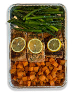 Grilled Salmon Platter (Monday delivery, for weekend orders)