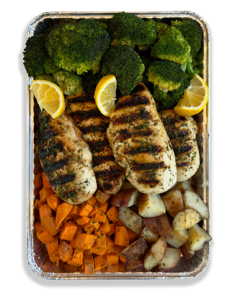 Grilled Chicken Breast Platter